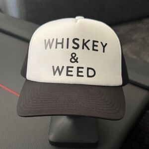Black and White Trucker Hat
